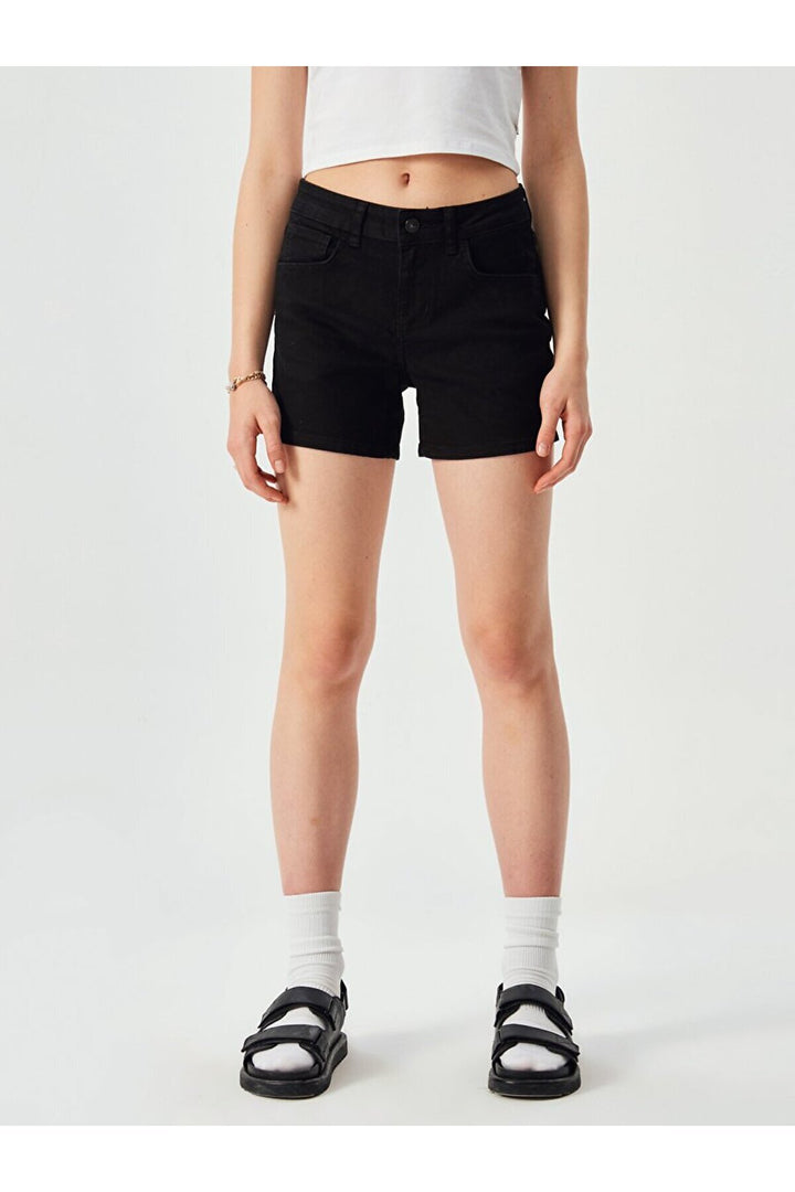 LTB Short en jean taille haute Caren