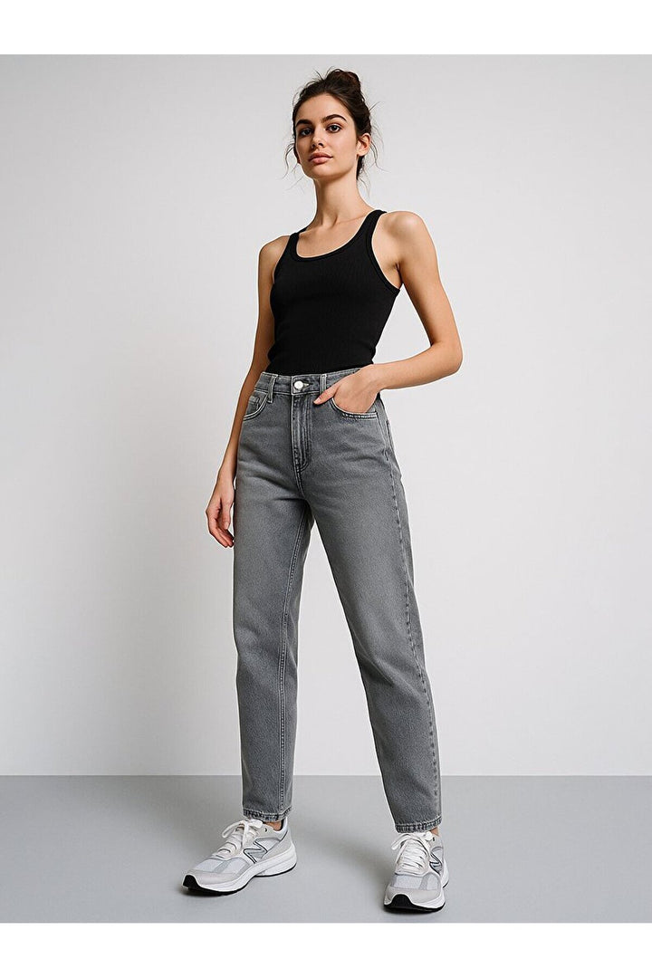 LTB Jean taille haute coupe slim Rebecca
