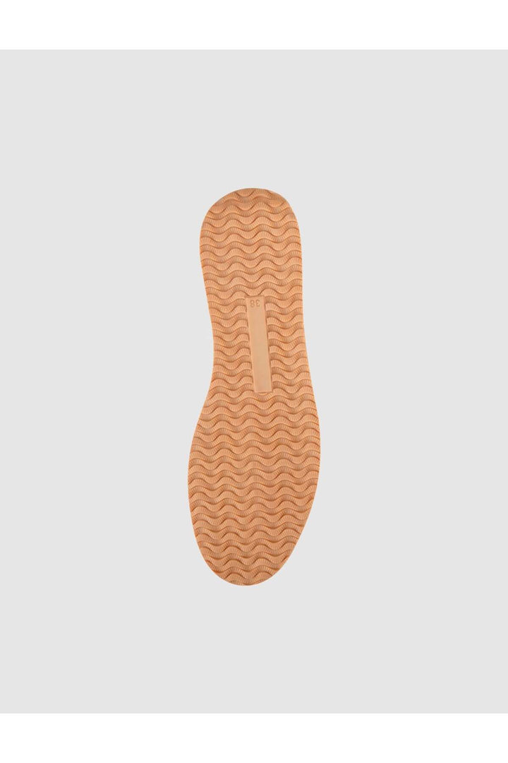Cabani Shoes Melato Chaussures Ballerines Quotidiennes Femme en Cuir Véritable Beige - Multicolore