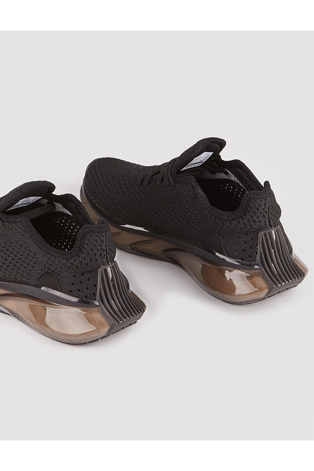 Cabani Shoes Siena Triko Noir Baskets Sportives Femme à Lacets - Multicolore