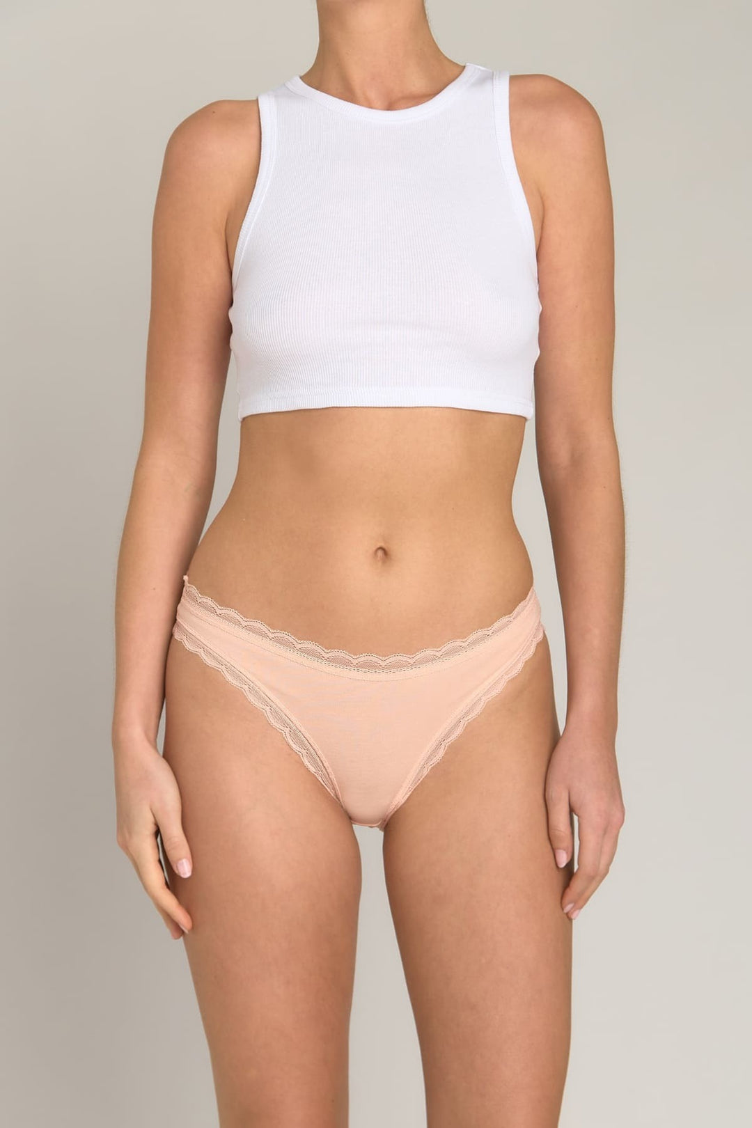 Lovely Things Petite culotte en dentelle Cherie Modal Blend - Bleu clair