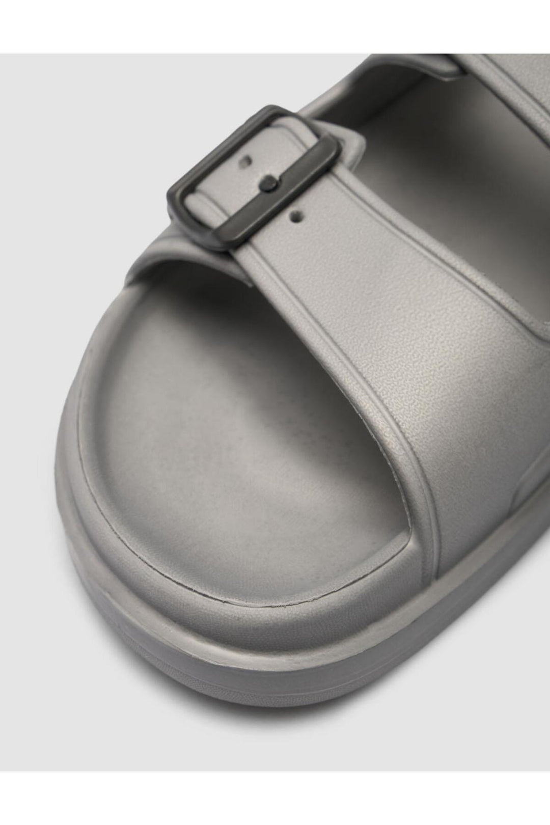 Cabani Shoes Capri Premium Sandales pour hommes en Eva à double boucle gris foncé - Anthracite