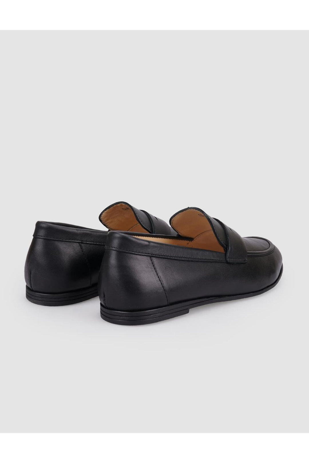 Cabani Shoes %100 Cuir Véritable Mocassins Femme Noir - Noir