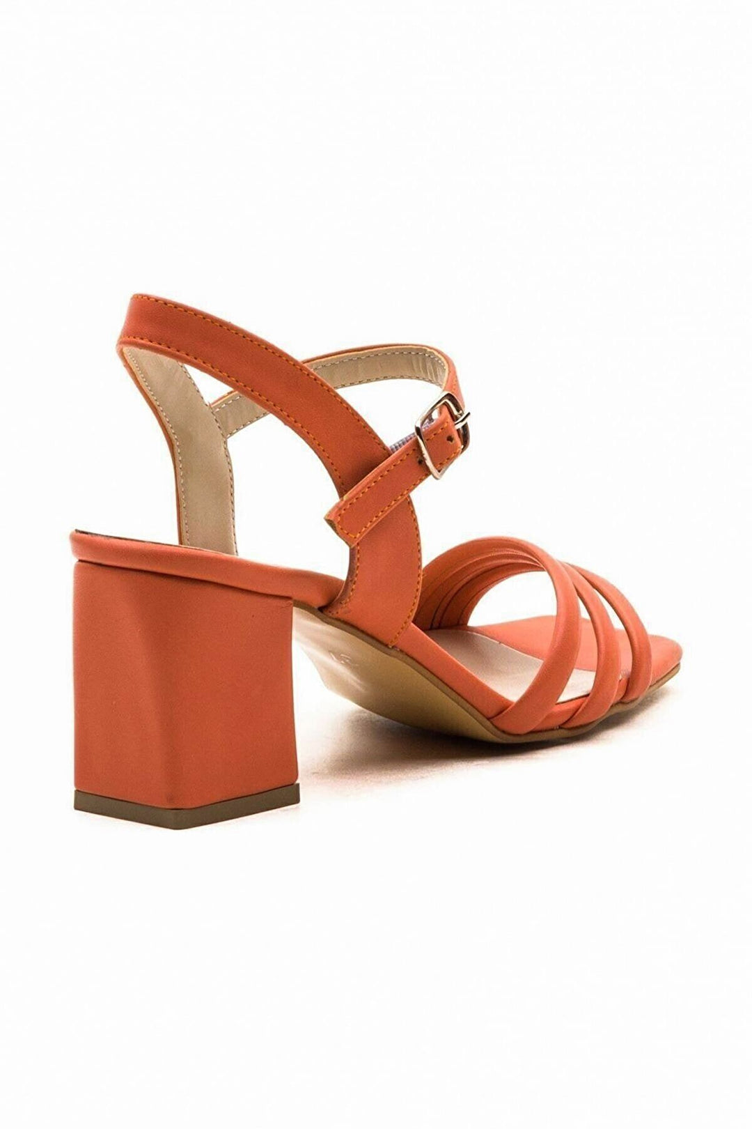 Wavelys Chaussures à talons avec bande pour femmes Luis Gate - Orange