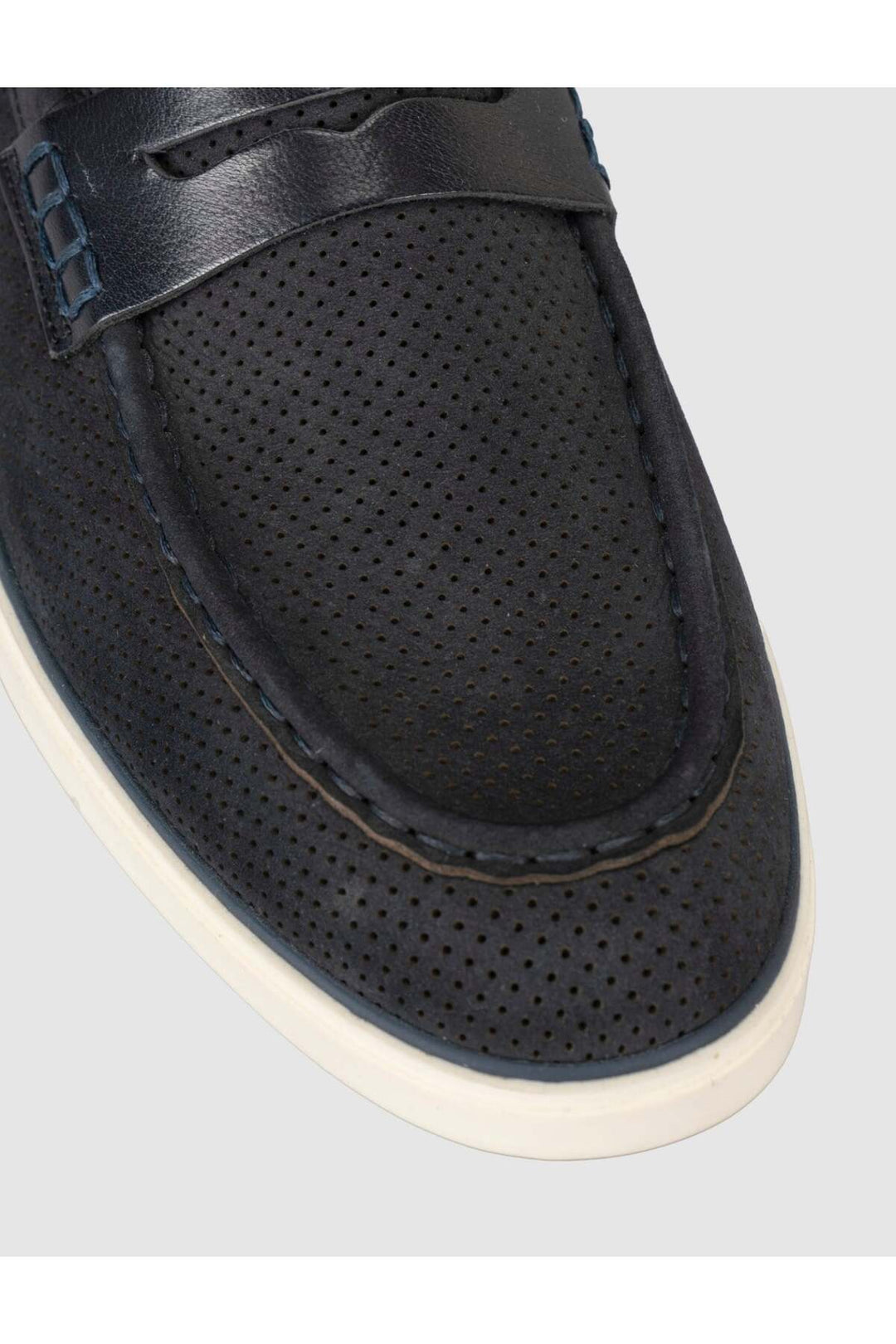 Cabani Shoes Loafer homme en daim noir - Noir