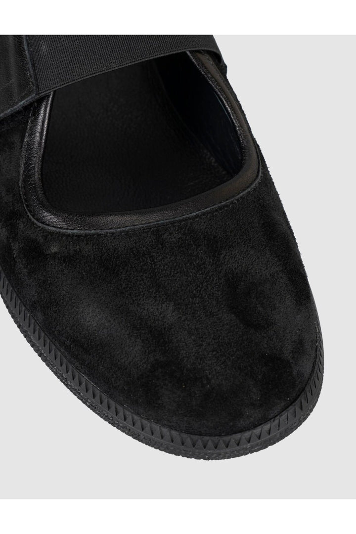 Cabani Shoes Chaussures ballerines pour femmes à bande noire - Multicolore
