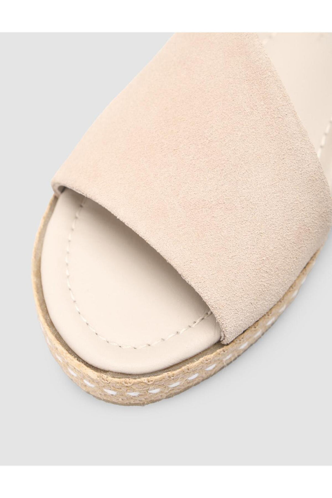 Cabani Shoes %100 Cuir véritable Sandale en suède pour femme - Pierre