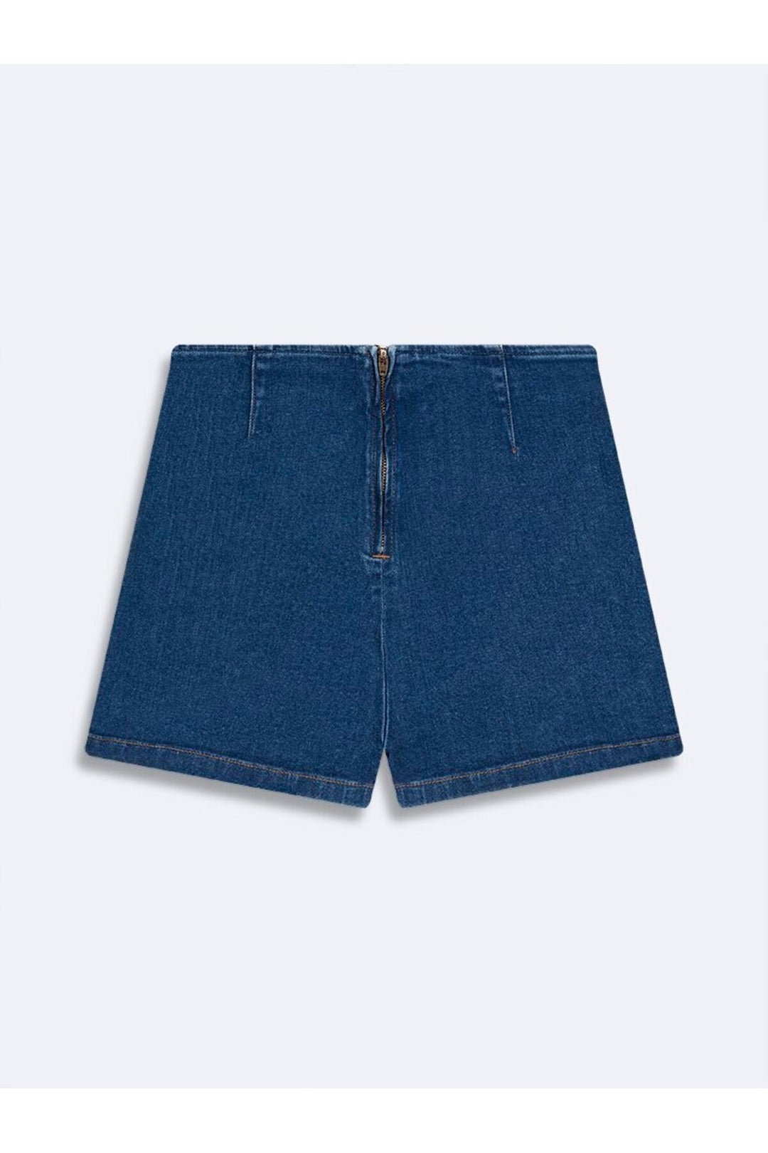 LTB Jupe Short en Jean Mavi à Fermeture Arrière Lıvıya Basic - Bleu