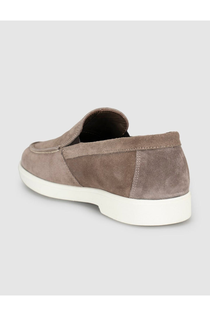 Cabani Shoes Mocassins pour hommes en suède vison - Vison