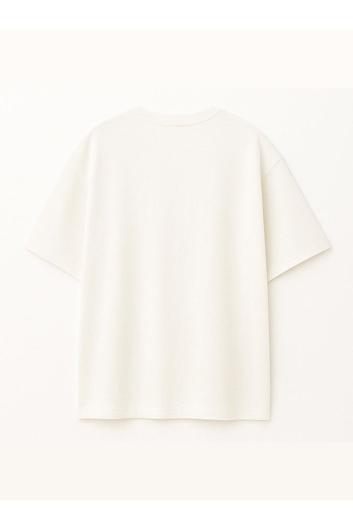 LTB T-shirt blanc relax avec imprimé cerise - Blanc