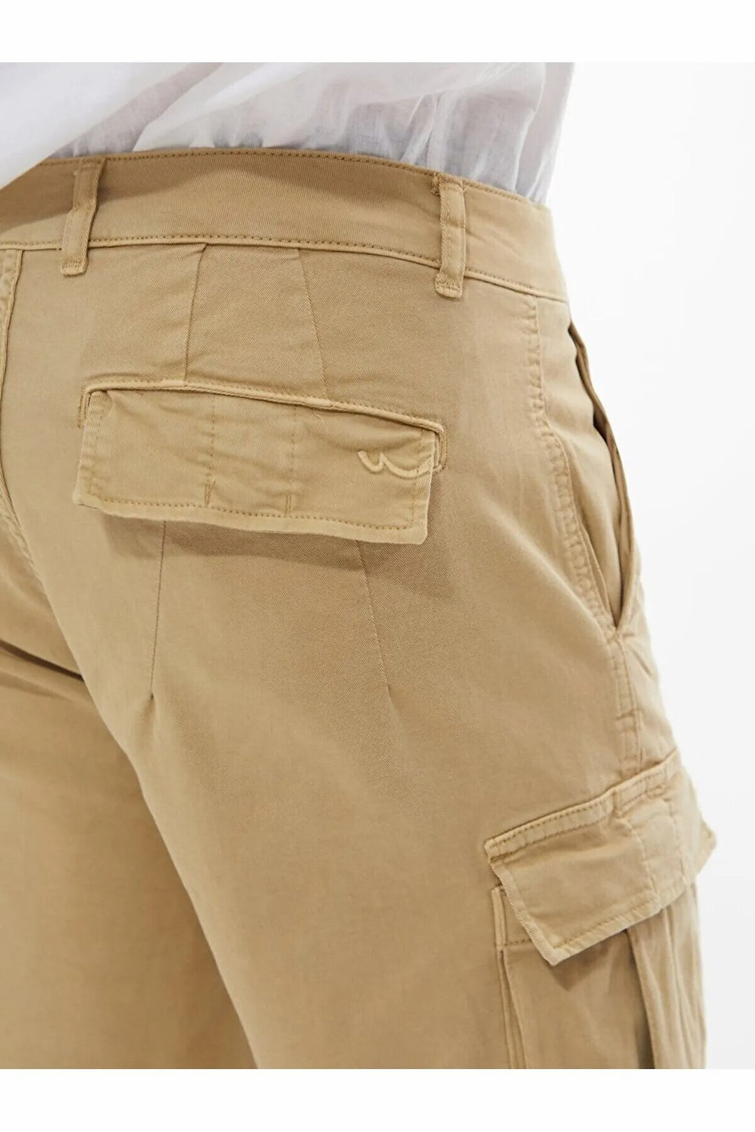 LTB Short Basic Gabardine Regular Cargo Beige