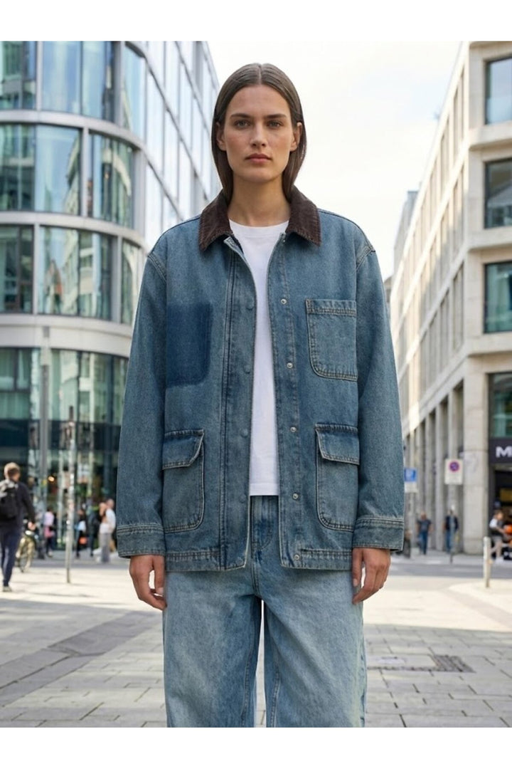 LTB Elia Mid Indigo Veste - mid Indigo