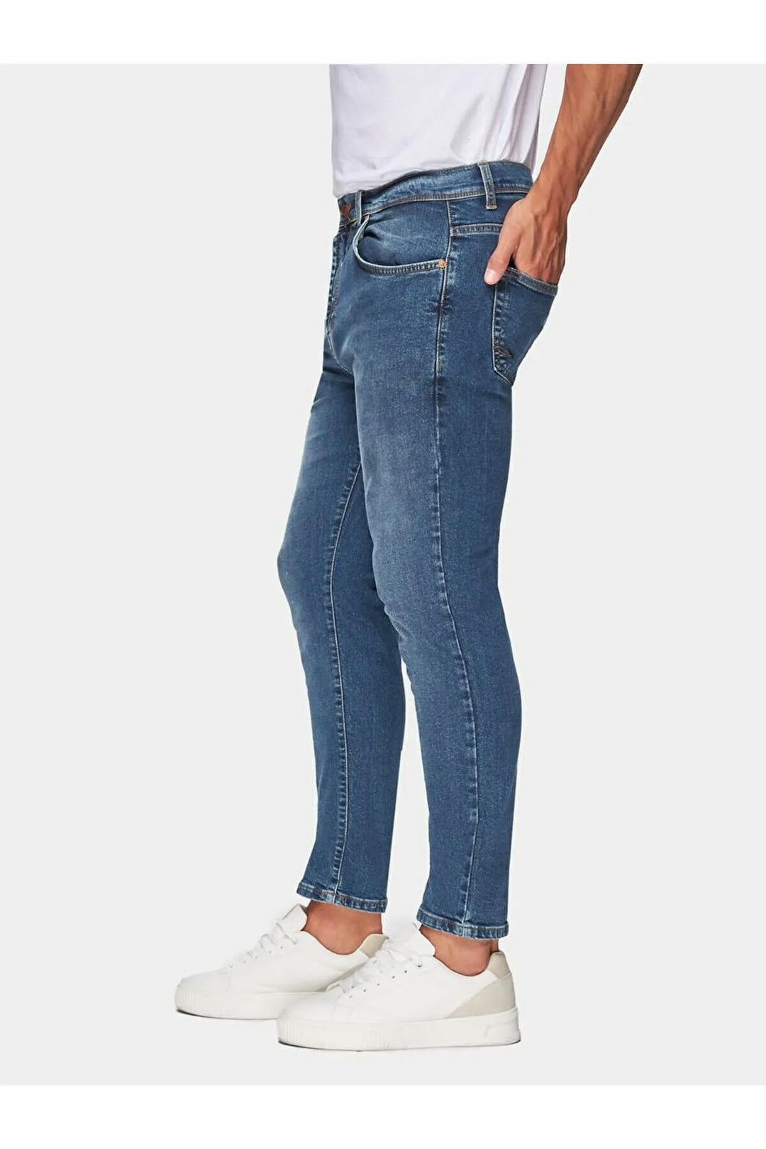 LTB Pantalon slim Sawyer Y mi-hauteur - Bleu̇_54073