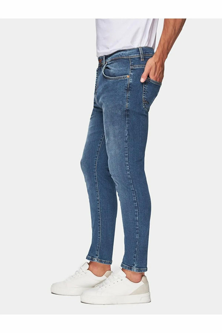 LTB Pantalon slim Sawyer Y mi-hauteur - Bleu̇_54073