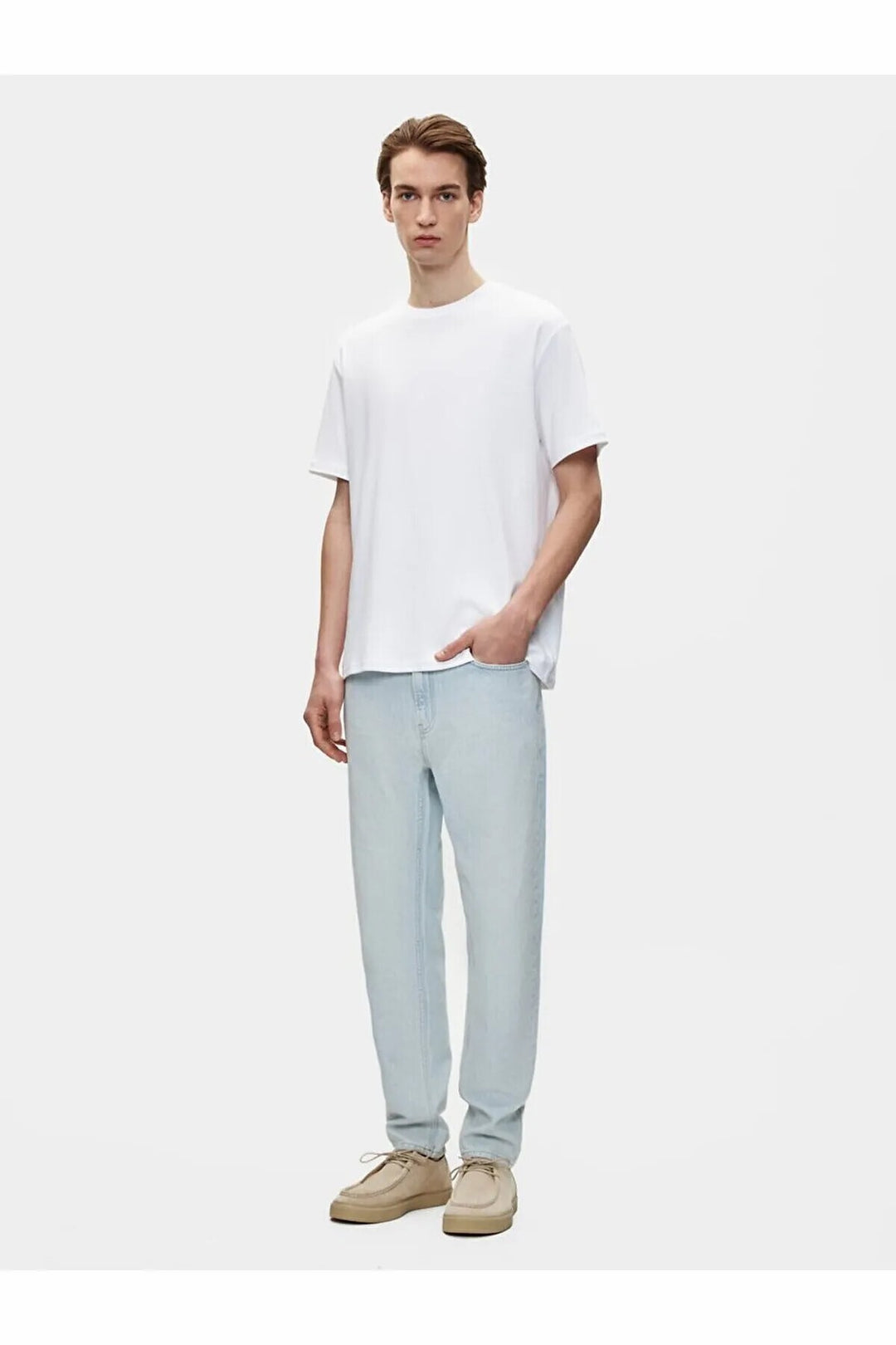 LTB T-shirt Basıc Loose White