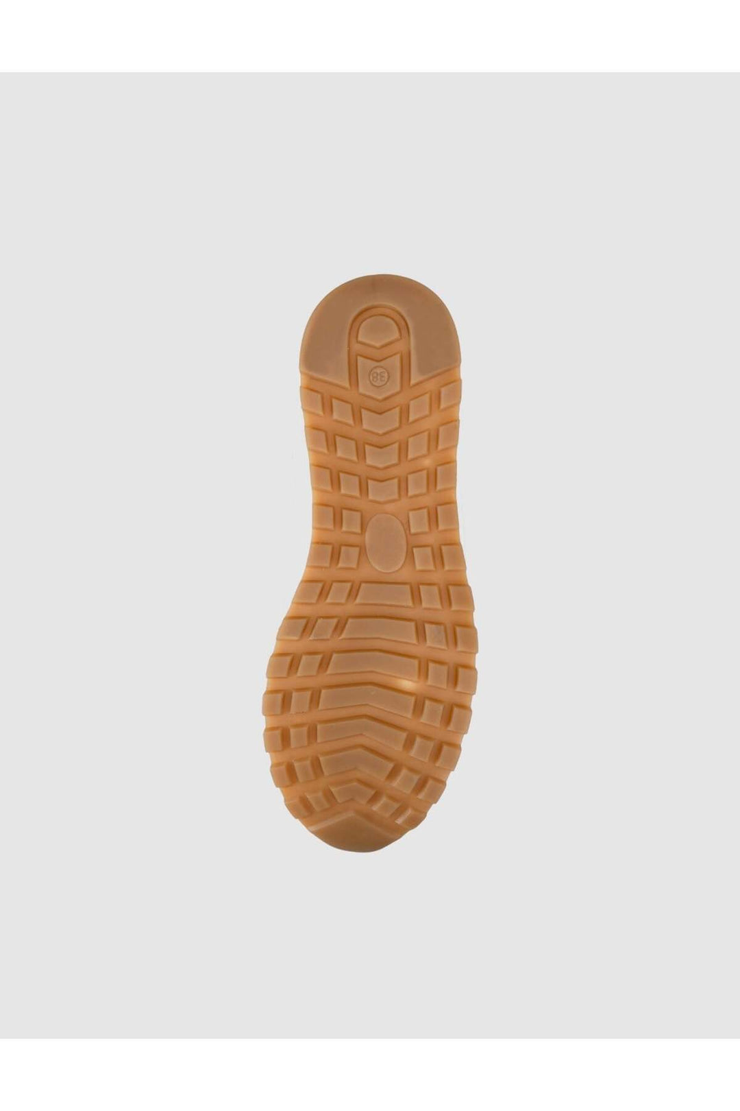 Cabani Shoes Baskets décontractées en cuir véritable pour femmes en vison - Multicolore