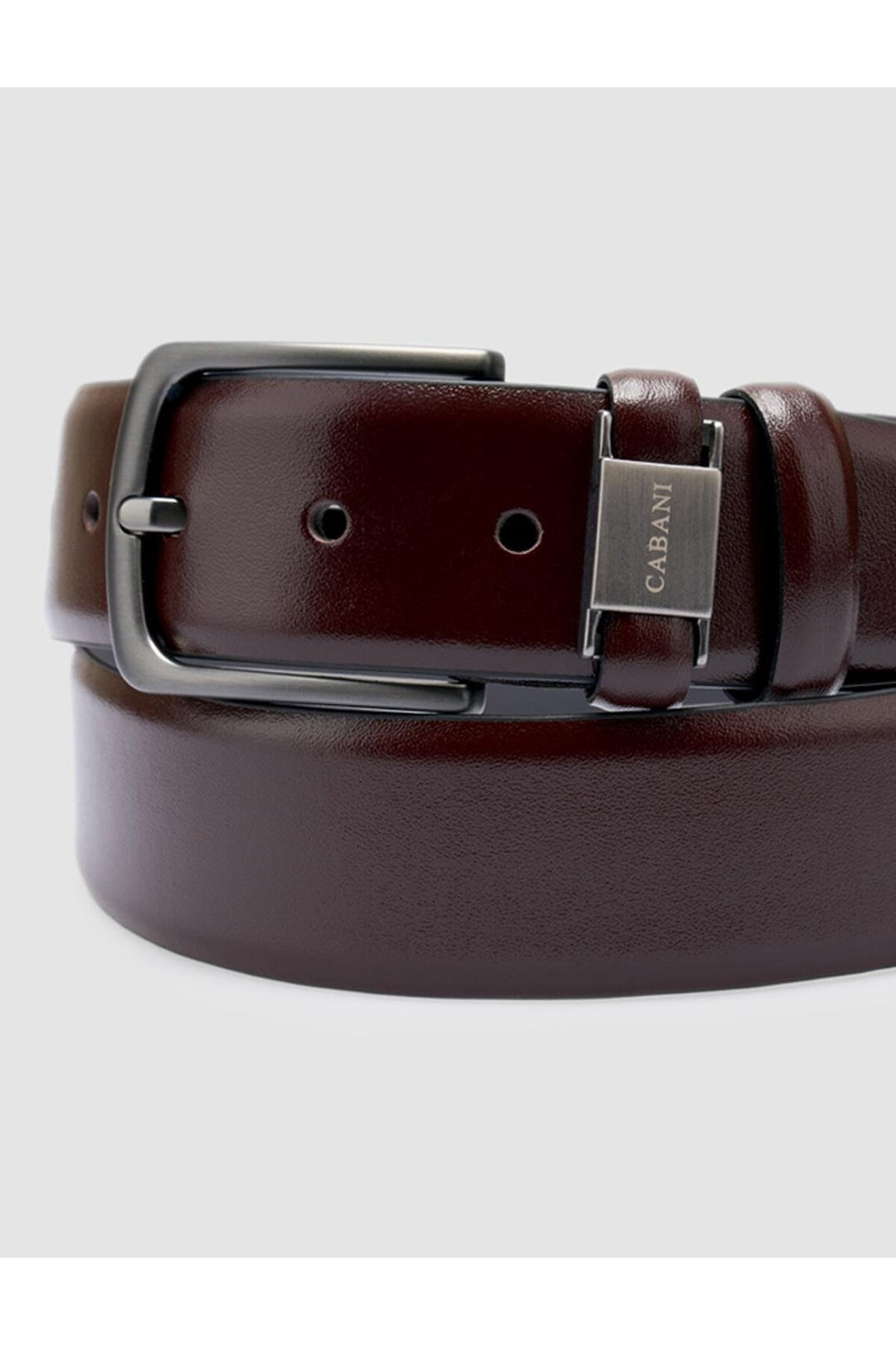 Cabani Shoes %100 Cuir véritable Ceinture classique pour homme Marron - Multicolore