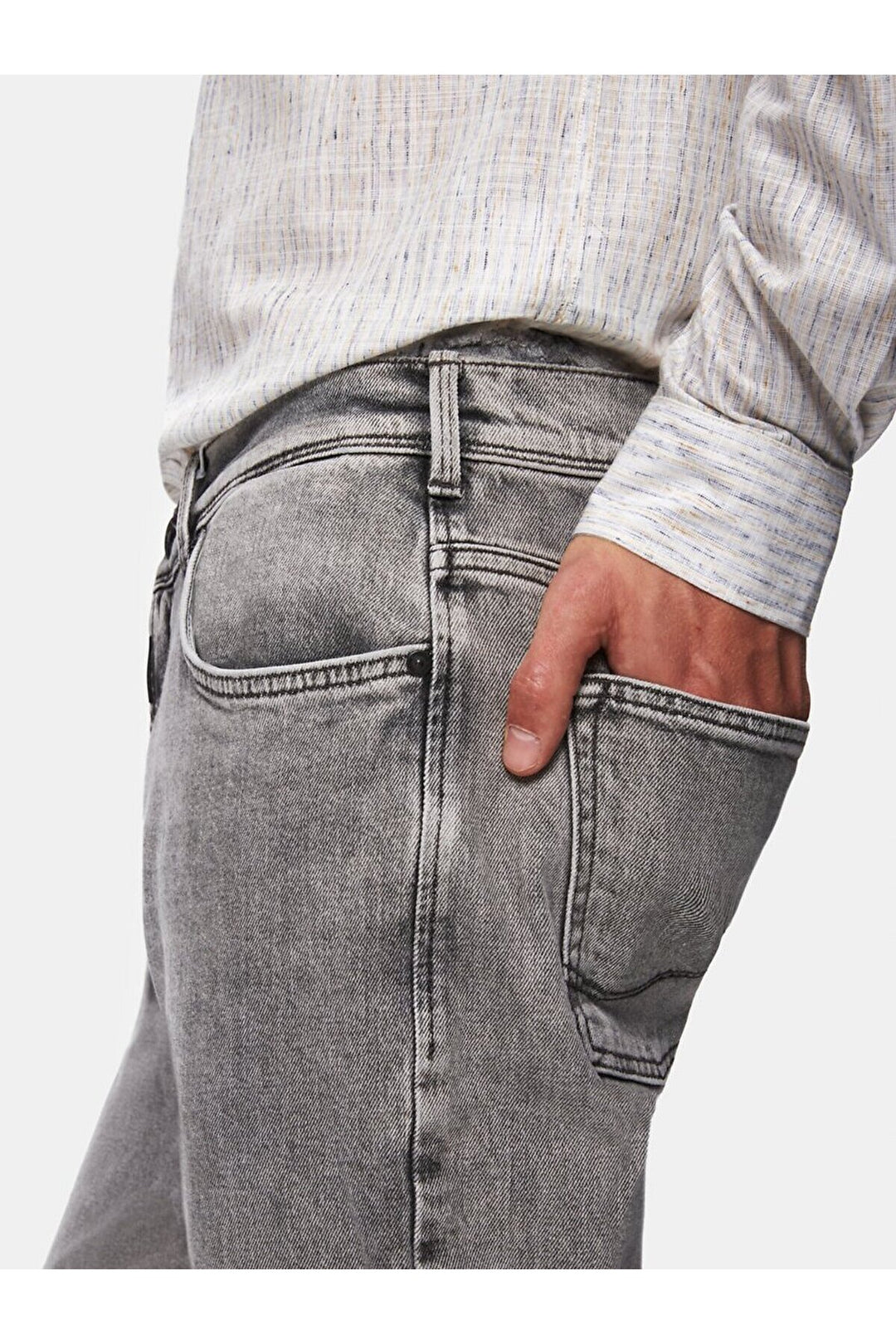 LTB Jean Dıego Slim à Taille Moyenne - Gris_54879