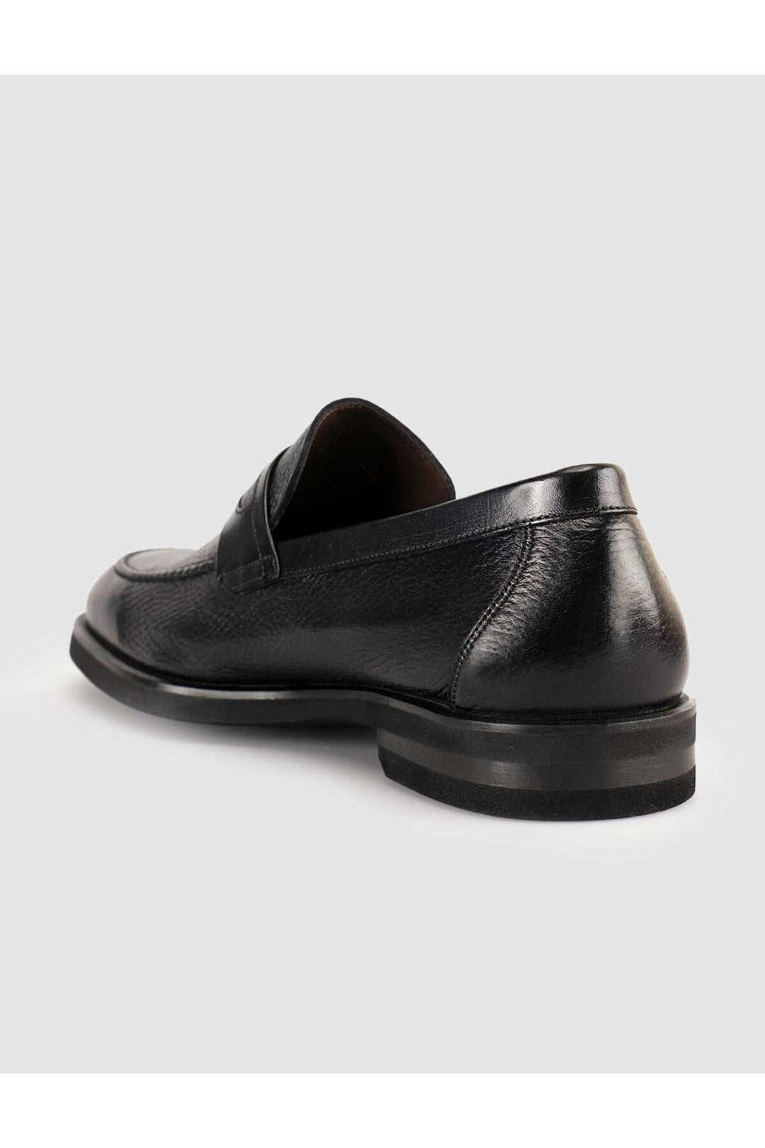 Cabani Shoes Chaussures classiques pour hommes en cuir véritable noires - Noir