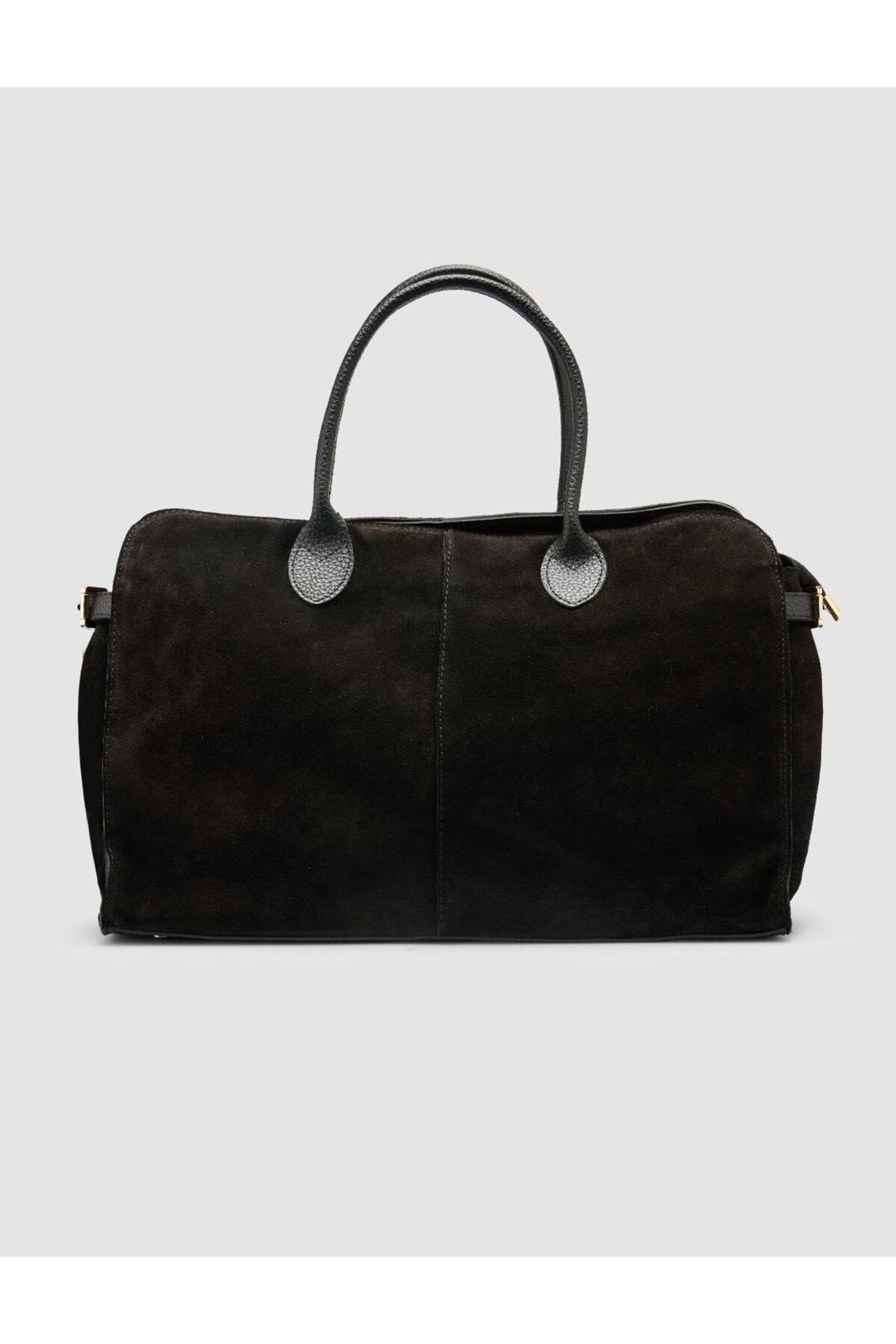 Cabani Shoes %100 Cuir véritable Sac à main en daim noir pour femme - Multicolore