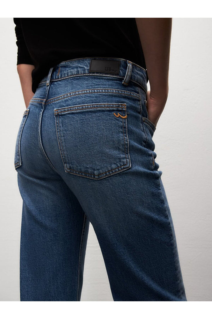 LTB Pantalon droit Lerana Mıd Rıse