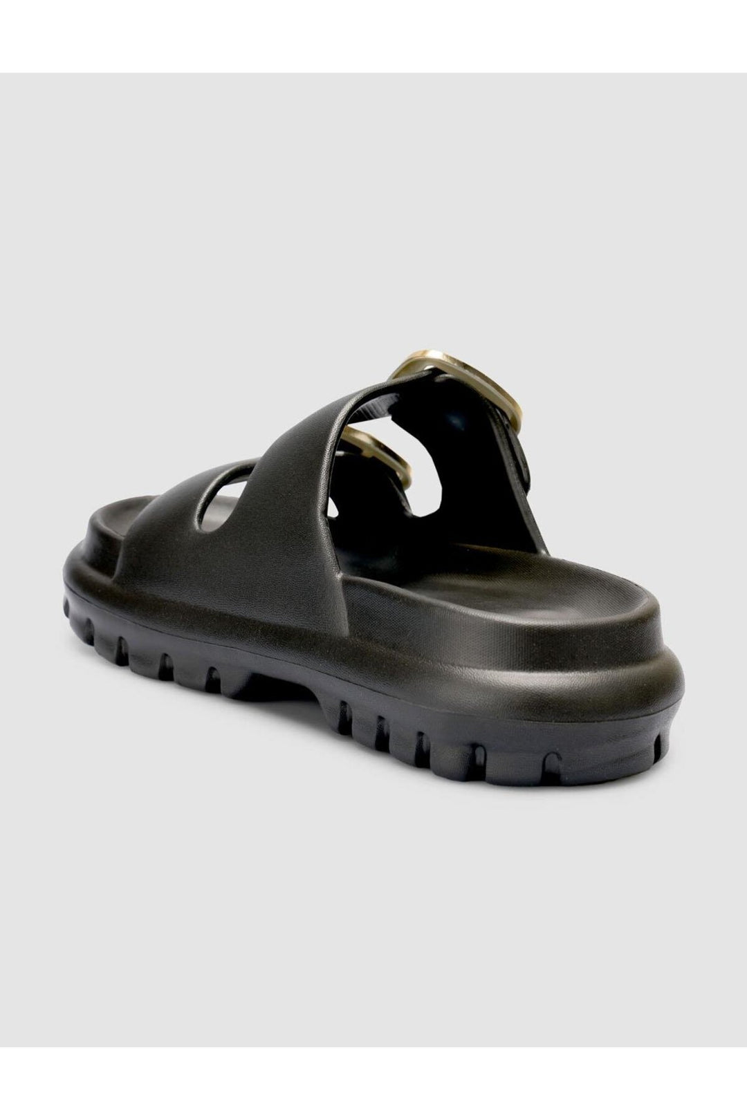 Cabani Shoes Snx Sandale en EVA pour femme avec détail de boucle noire - Noir