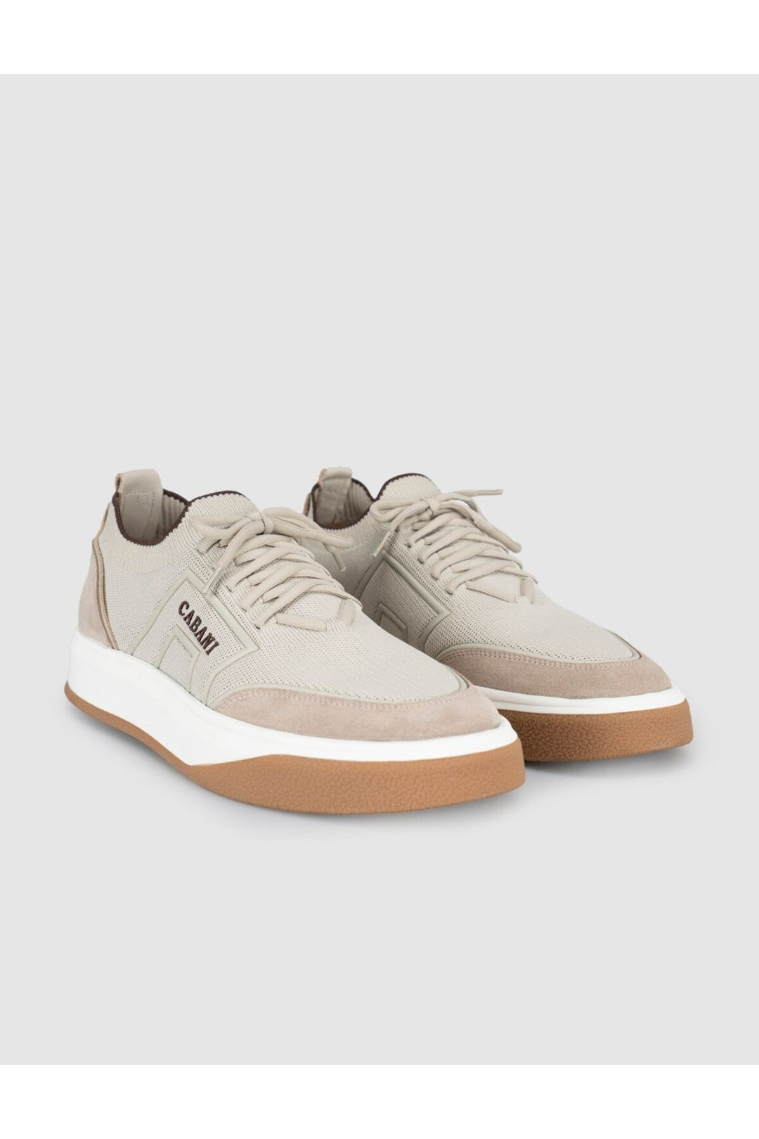 Cabani Shoes Sneaker quotidien pour homme avec détails en tricot - Multicolore