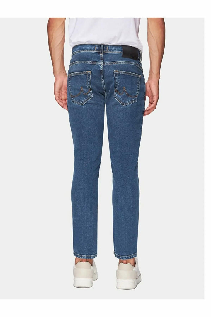 LTB Pantalon slim Sawyer Y mi-hauteur - Bleu̇_54073