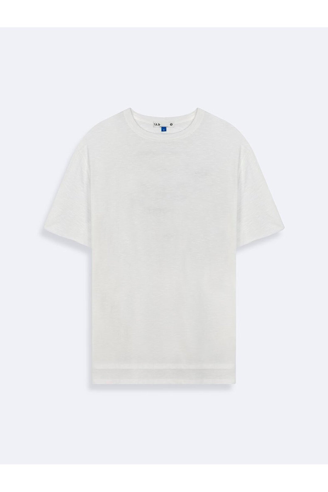 LTB T-shirt blanc relaxé avec impression de slogan - Blanc