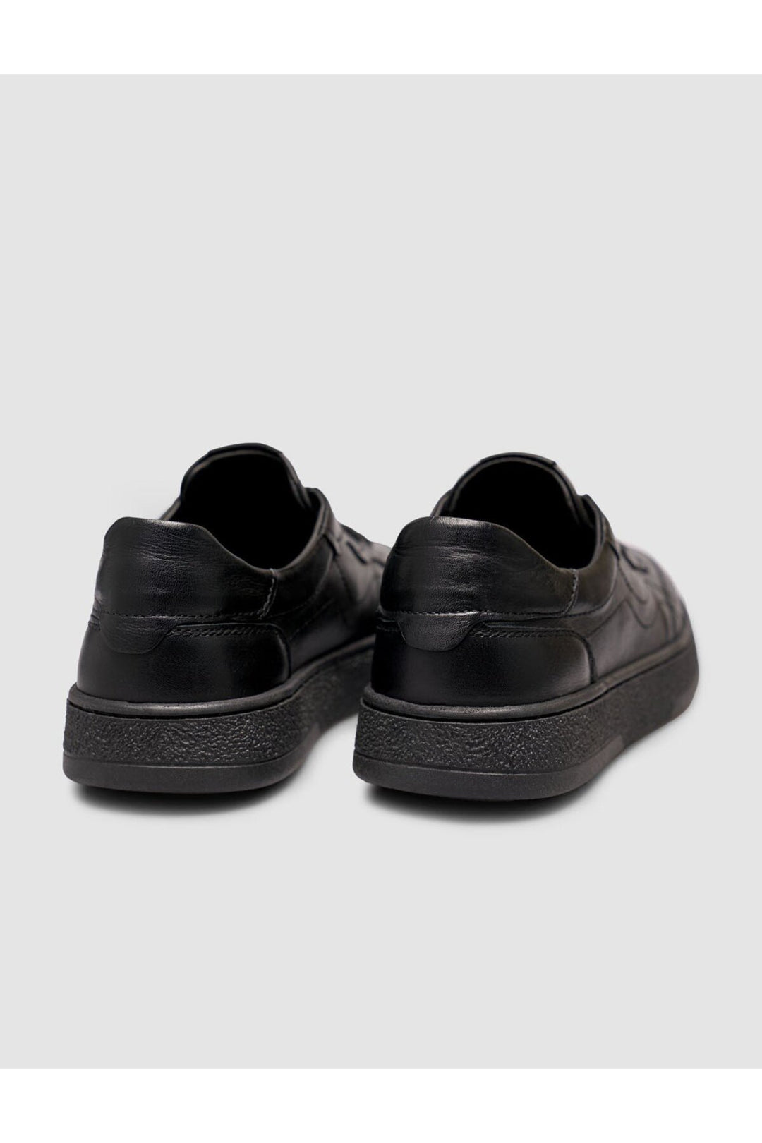 Cabani Shoes Baskets femme en cuir véritable noir à lacets - Multicolore