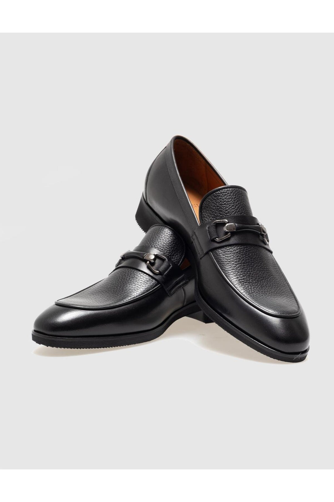 Cabani Shoes Chaussures classiques pour hommes en cuir véritable avec boucle noire - Multicolore