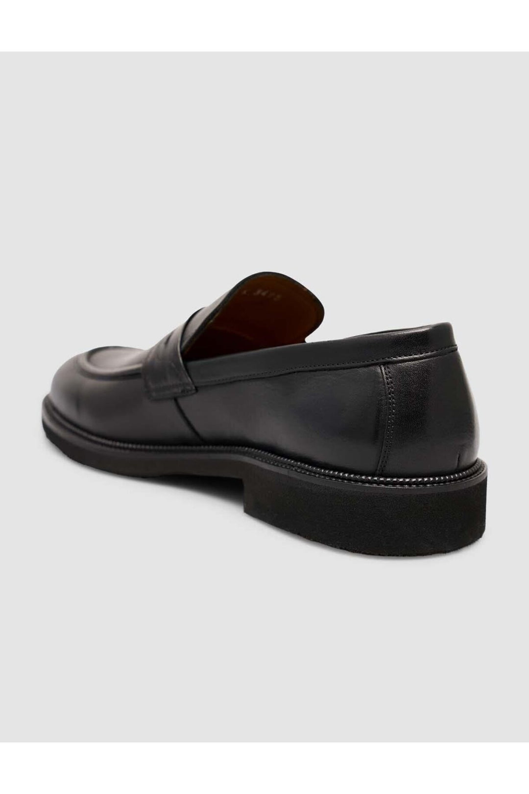 Cabani Shoes %100 Cuir véritable Chaussures Loafers classiques pour hommes noires - Noir