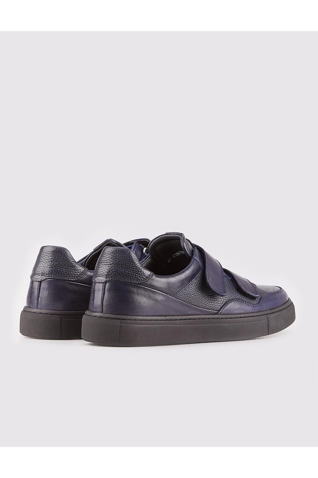 Cabani Shoes Chaussures de sport en cuir véritable pour homme Bleu marine - Bleu marine