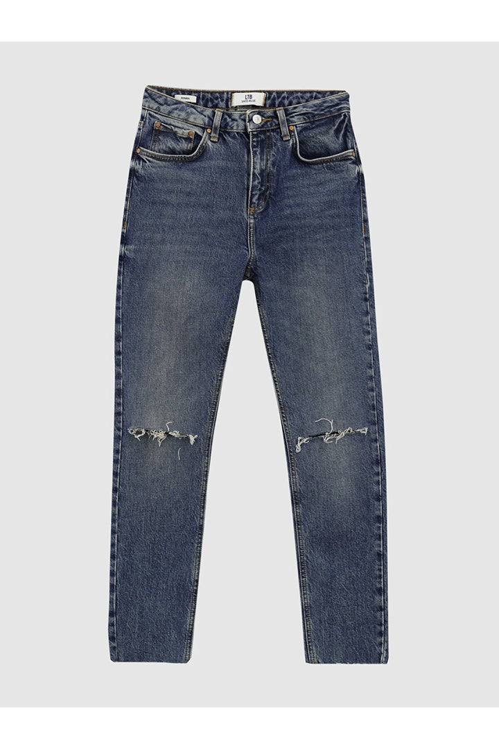 LTB Pantalon slim déchiré Ronna