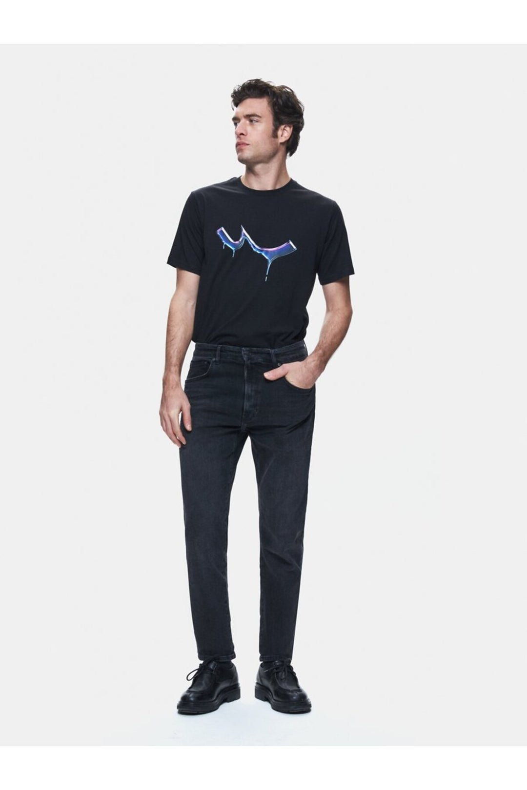 LTB Jean Pantolon Mid Indigo à Taille Moyenne et Jambe Étroite Mateo - Bleu