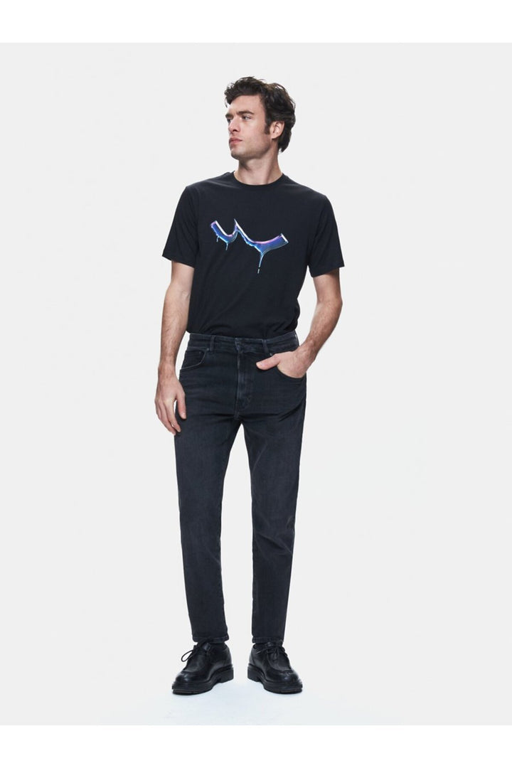 LTB Jean Pantolon Mid Indigo à Taille Moyenne et Jambe Étroite Mateo - Bleu