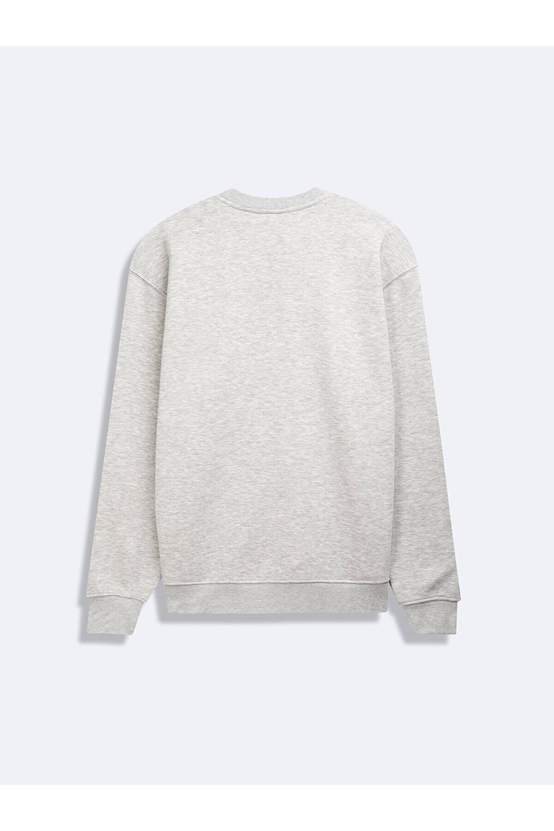 LTB Sweatshirt gris à col rond et slogan à manches longues - Griṡ_230