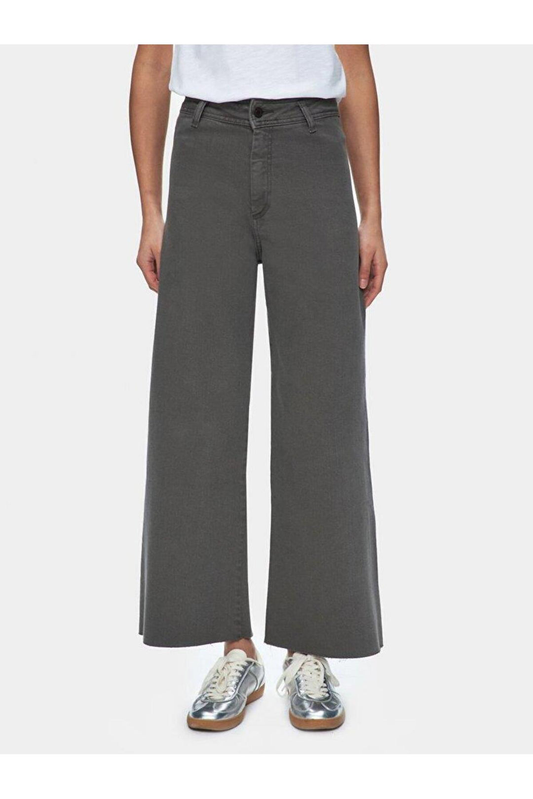 LTB Pantalon en jean taille haute à jambes larges Danelle Jungle Green 0095157315150 - yeşi̇l_55793
