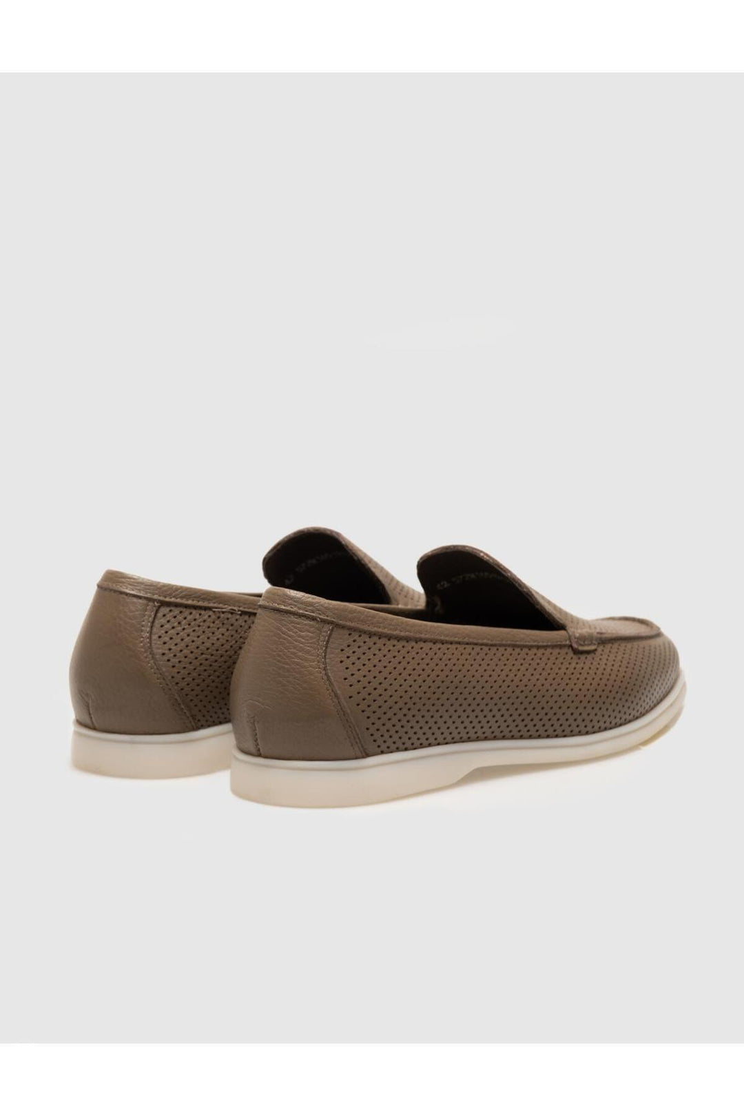 Cabani Shoes Mocassins pour hommes en cuir véritable vison - Vison