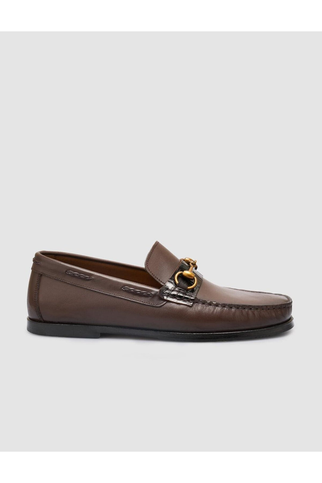 Cabani Shoes %100 Cuir véritable Chaussures classiques pour hommes Marron - Marron