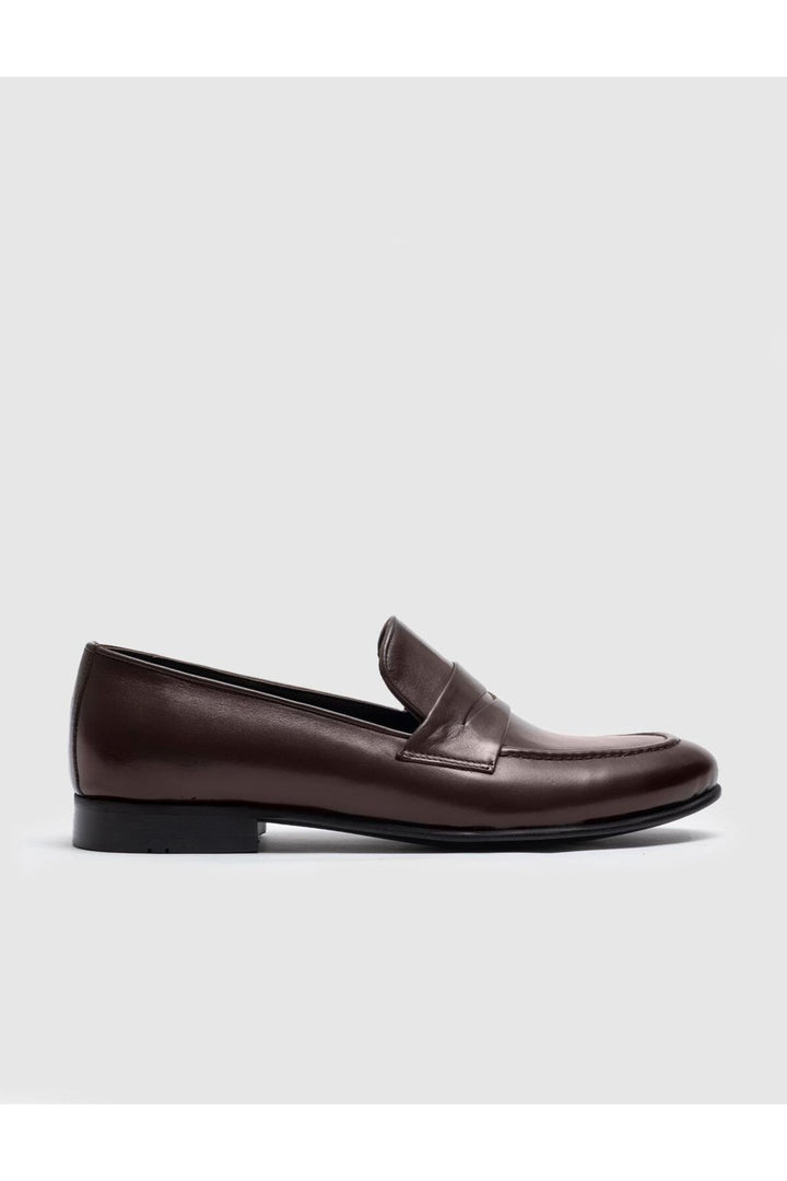 Cabani Shoes Chaussures classiques en cuir véritable marron pour homme - Marron