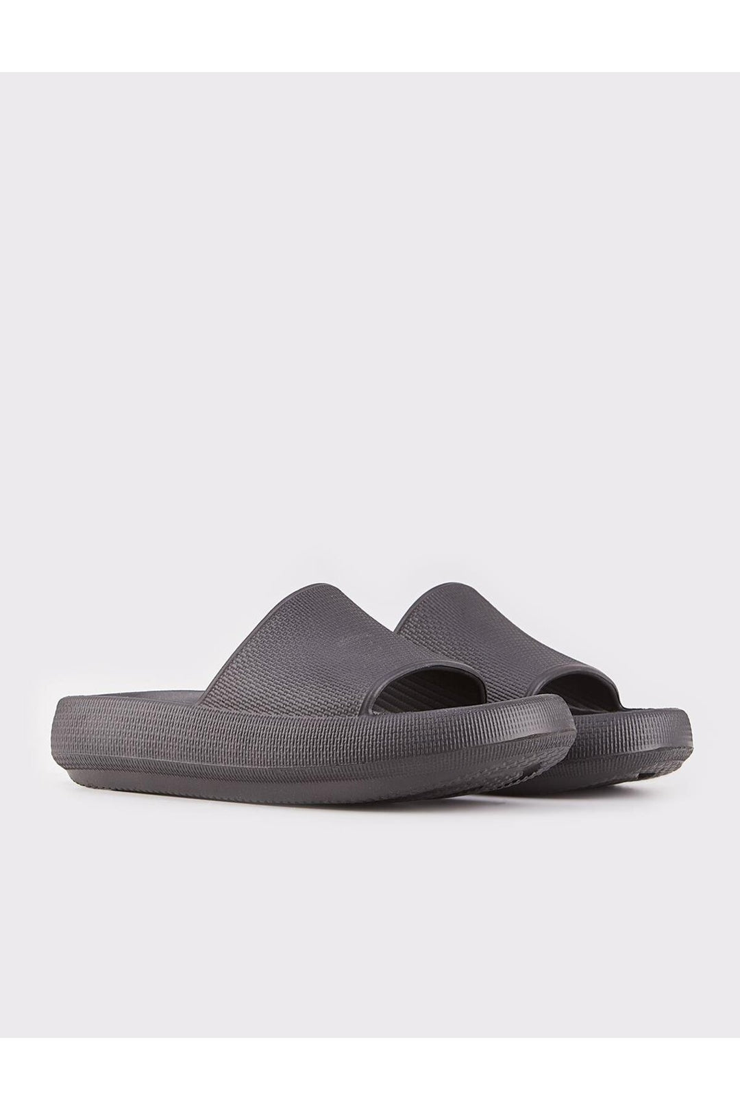 Cabani Shoes Sandale plate noire femme - Multicolore