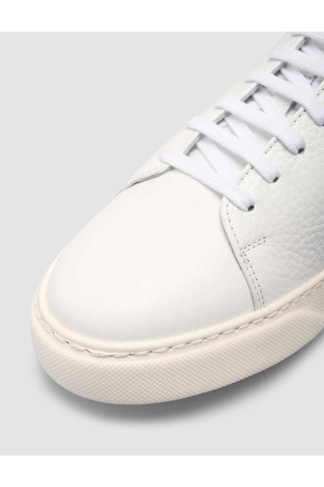 Cabani Shoes %100 Cuir véritable Baskets blanches pour hommes - Blanc