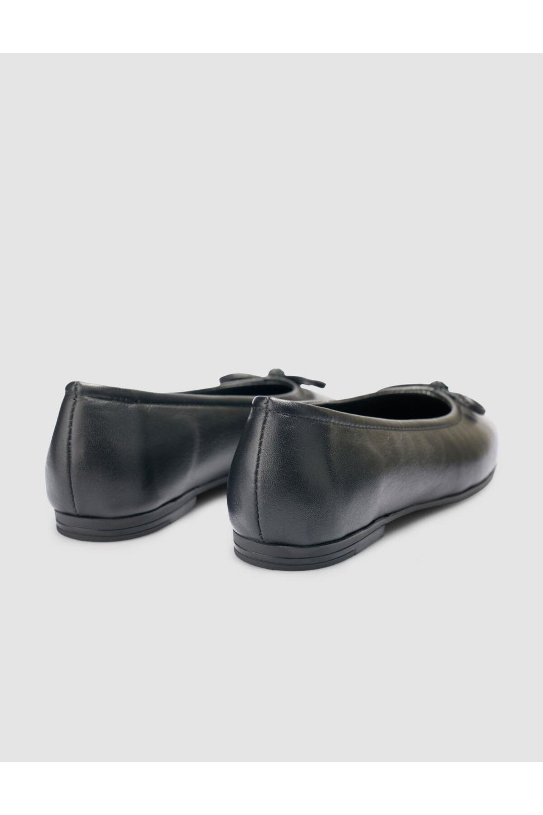 Cabani Shoes %100 Cuir Véritable Ballerines Noires pour Femmes - Multicolore
