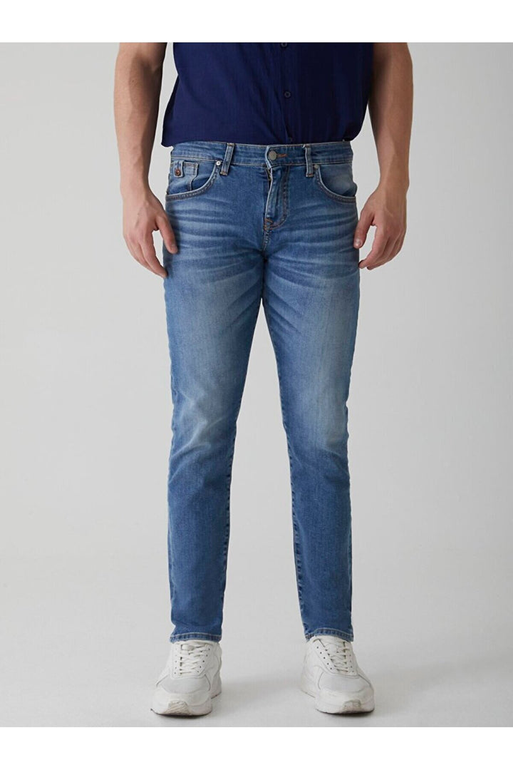LTB Pantalon en jean à taille basse Joshua Narrow Leg