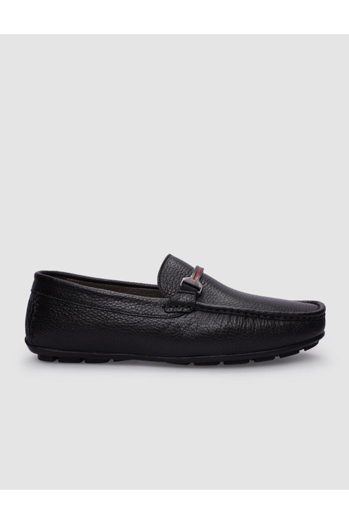 Cabani Shoes %100 Cuir Véritable Mocassins Pour Hommes Avec Détail Boucle Marron - Marron