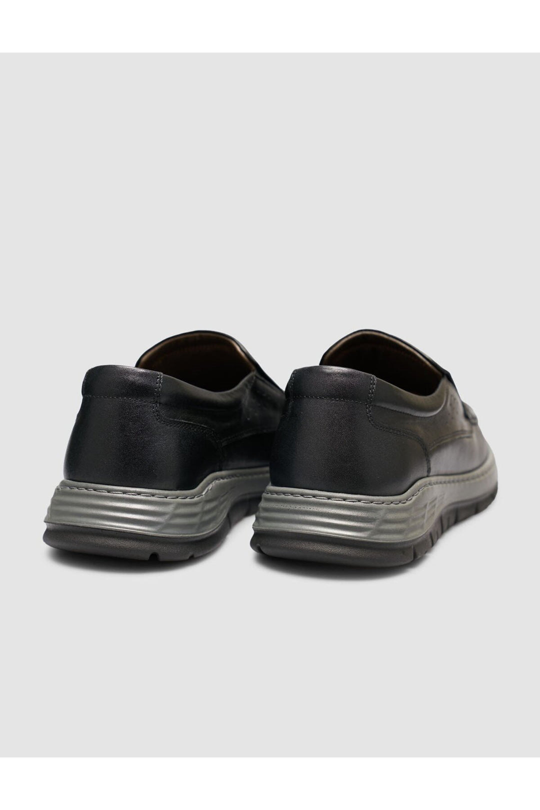 Cabani Shoes Chaussures Loafer pour Homme en Cuir Véritable Noires - Multicolore