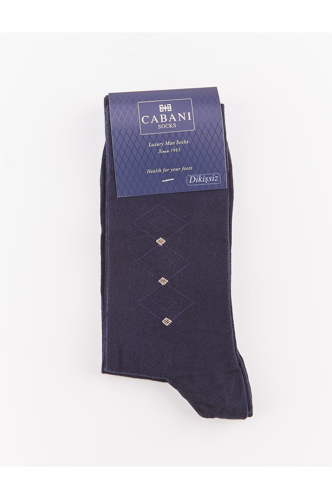 Cabani Shoes Chaussettes pour hommes bleu marine par 2 - Bleu marine