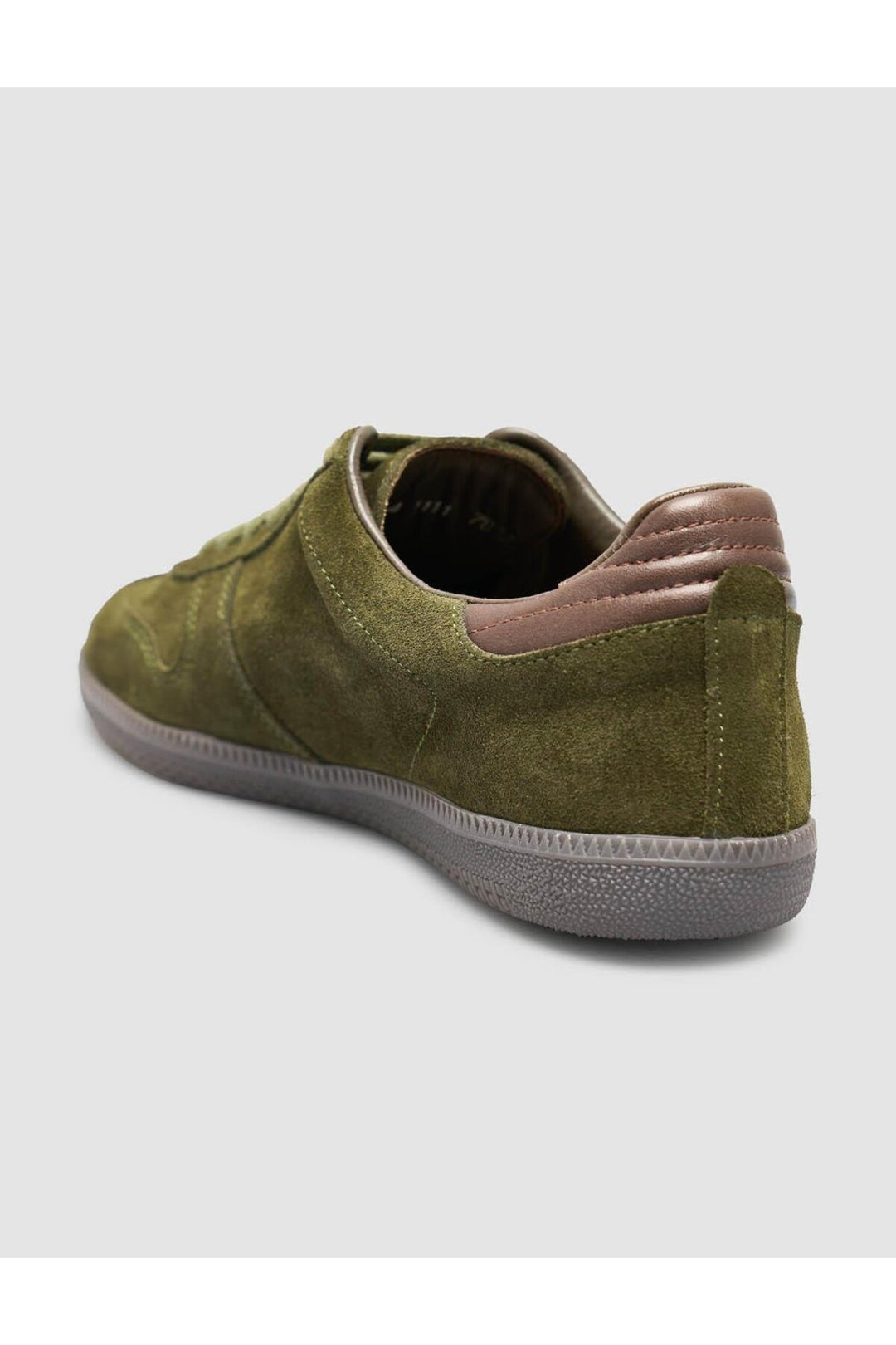 Cabani Shoes %100 Cuir Suédé Authentique Femme Baskets Kaki - Kaki