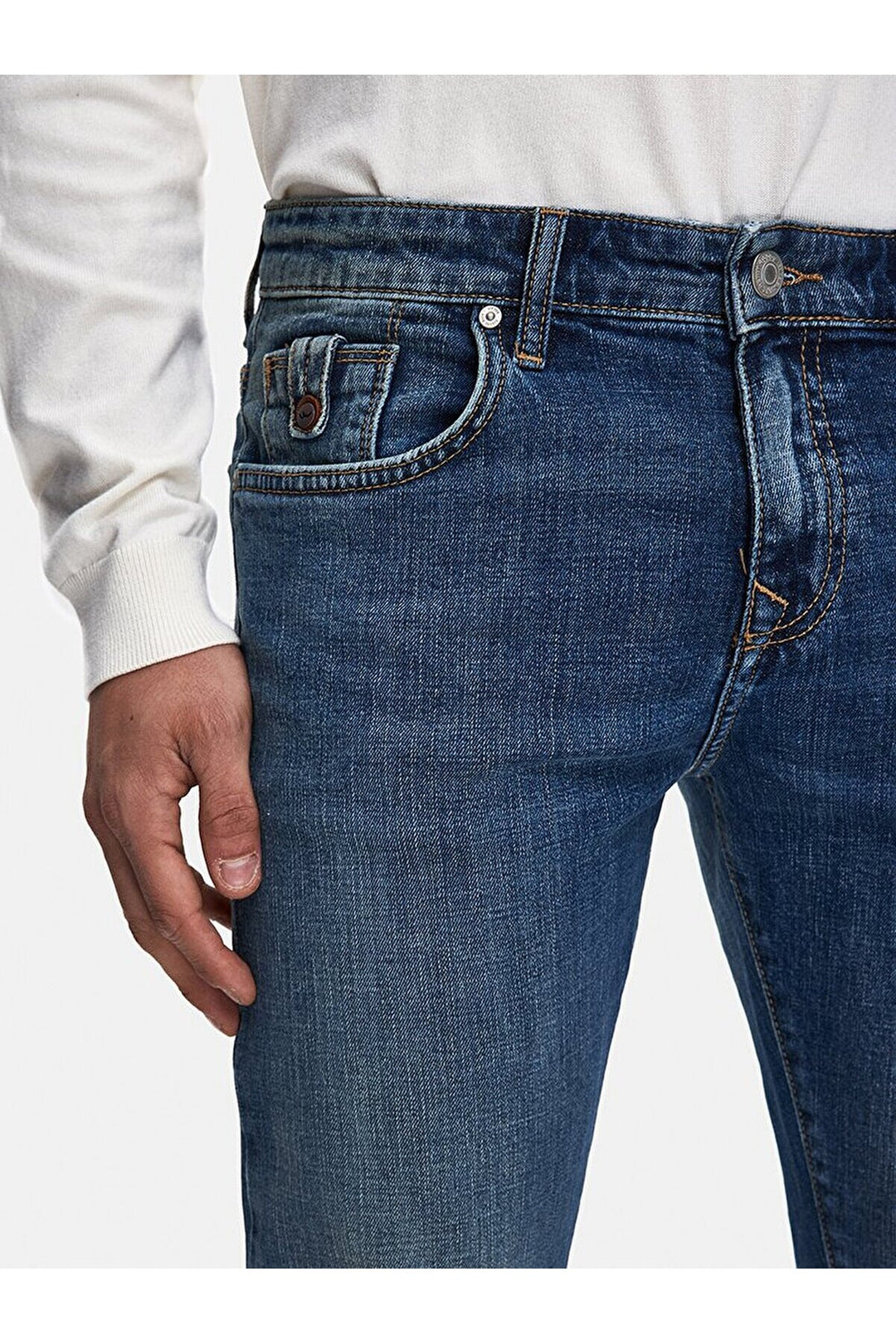 LTB Pantalon en jean à taille basse Joshua Narrow Leg